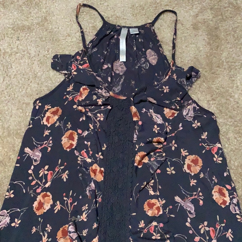 Ruffled Racerback